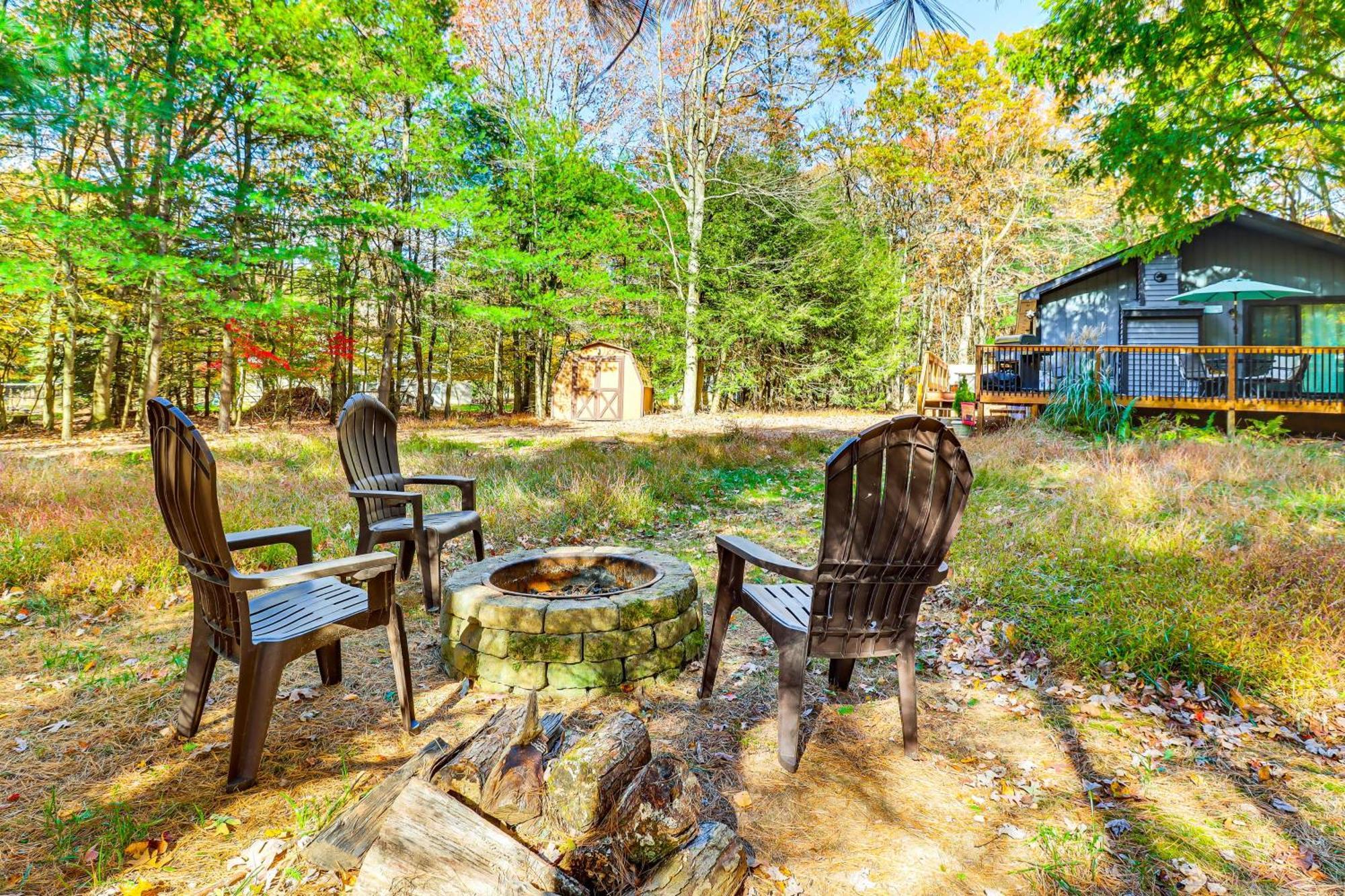 Quaint Jim Thorpe Cabin Retreat, Walk To Beach! Zewnętrze zdjęcie